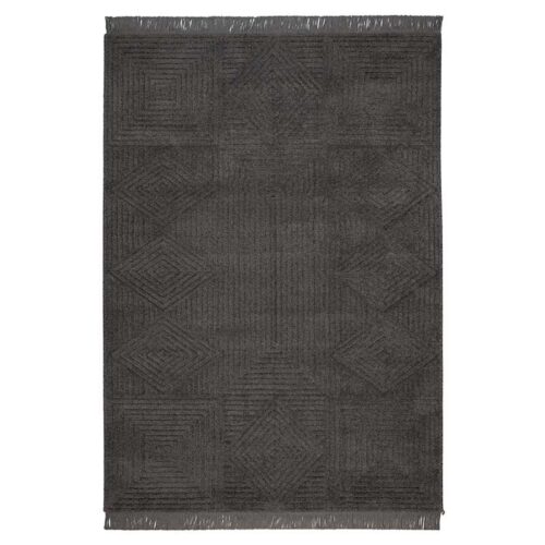 Χαλί μοντέρνο Βιοκαρπέτ Dorothea 1171A Dark Grey