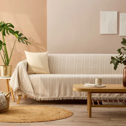 Ριχτάρι καλοκαιρινό GM Home Myrto 01 Ecru