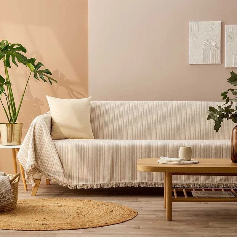Ριχτάρι καλοκαιρινό GM Home Myrto 01 Ecru