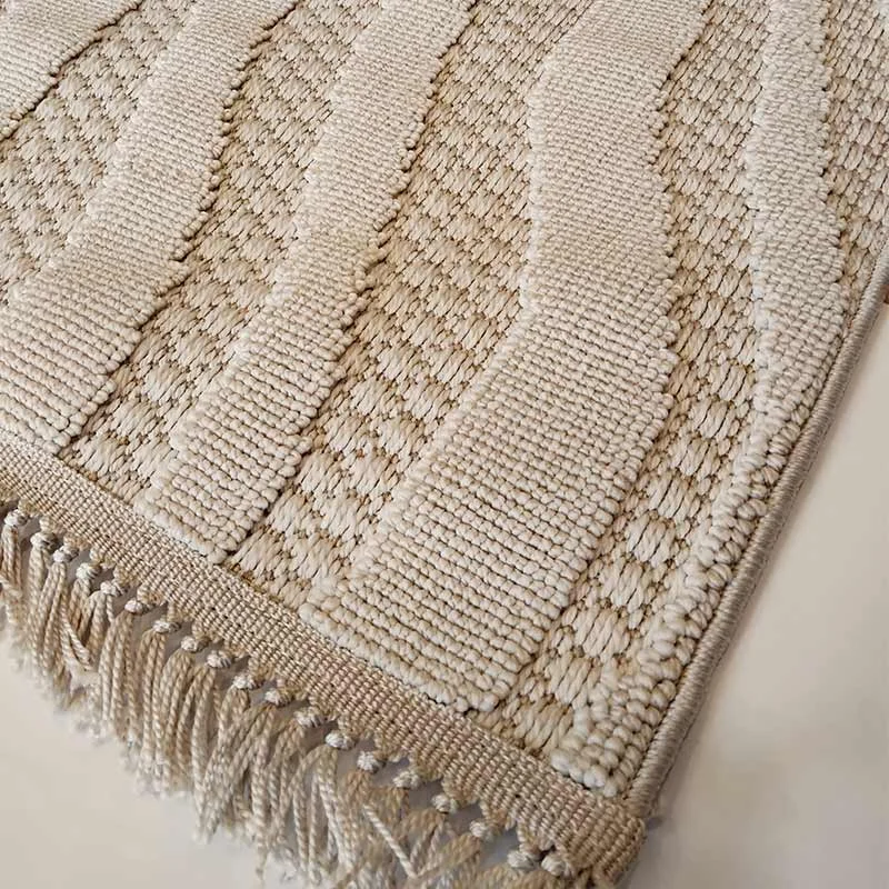 Χαλί καλοκαιρινό Klonaras Home Giardino 05 Cream(2)