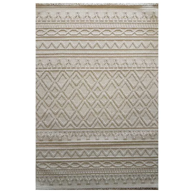 Χαλί καλοκαιρινό Klonaras Home Giardino 76 Beige