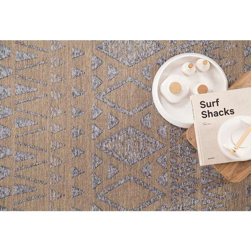 Χαλί καλοκαιρινό Royal Carpet Gloria Cotton Grey 10(3)