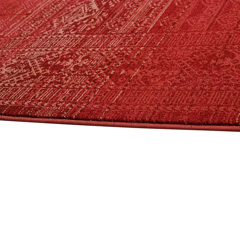 Χαλί μηχανής E-Carpet Oriental Kazak 727 Bordo Rose(3)