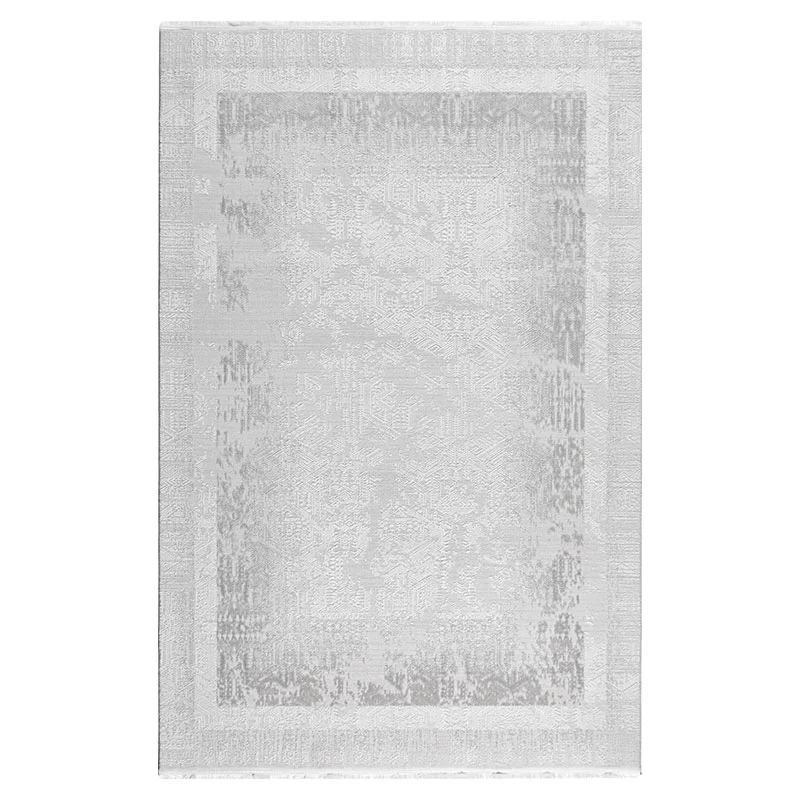 Χαλί μηχανής E-Carpet Platinum 7747 White Grey