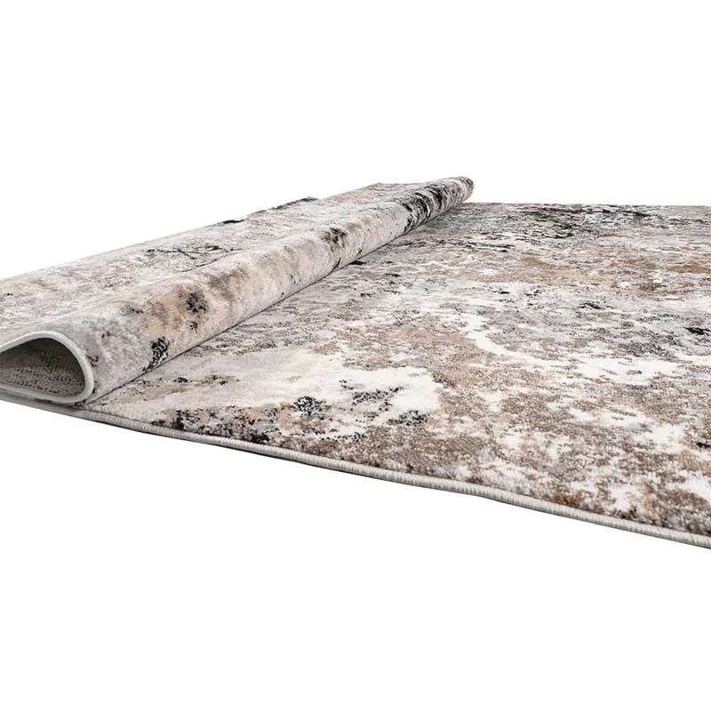 Χαλί μοντέρνο ESTIA 4871 Black Beige(2)