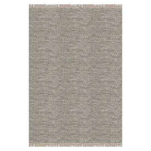 Χαλί χειροποίητο E-Carpet Wool Kilim Brown Black