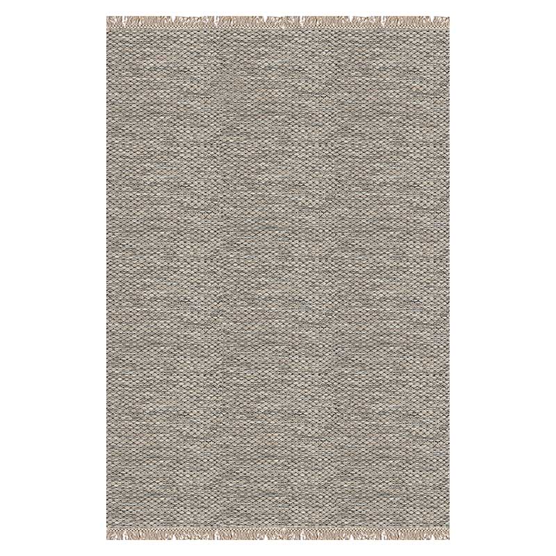 Χαλί χειροποίητο E-Carpet Wool Kilim Brown Black