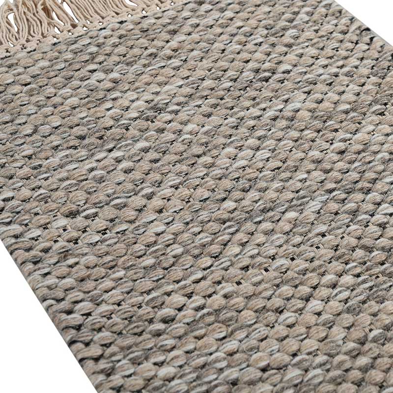Χαλί χειροποίητο E-Carpet Wool Kilim Brown Black(2)