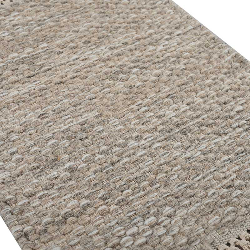 Χαλί χειροποίητο E-Carpet Wool Kilim Dark Beige(2)