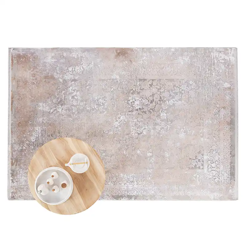 Χαλί Royal Carpet Bamboo Silk 8097A L.Grey D.Beige(3)