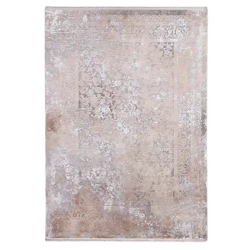 Χαλί Royal Carpet Bamboo Silk 8097A L.Grey D.Beige