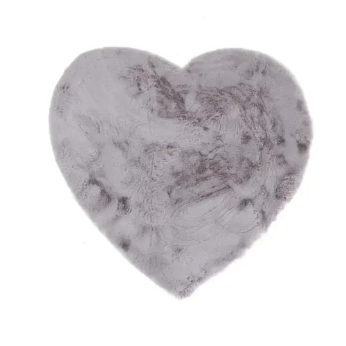 Χαλί παιδικό Royal Carpet Bunny Kids Heart Silver 1.00m X 1.00m