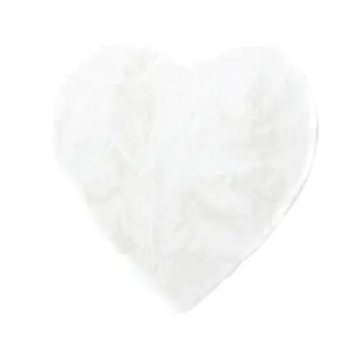 Χαλί παιδικό Royal Carpet Bunny Kids Heart White 1.00m X 1.00m