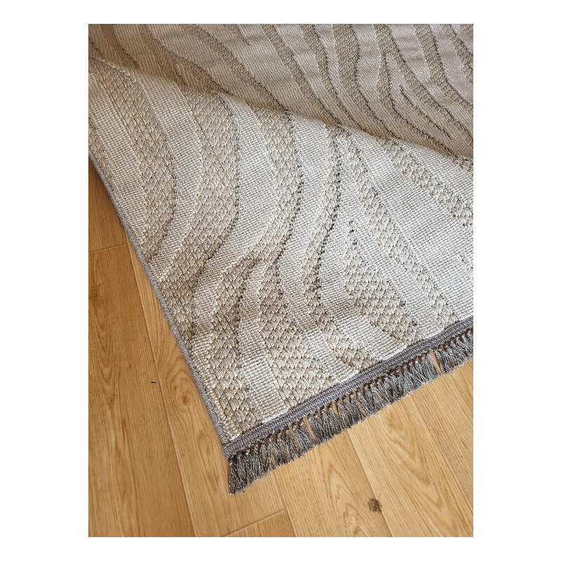 Χαλί καλοκαιρινό Klonaras Home Giardino 05 Grey(3)