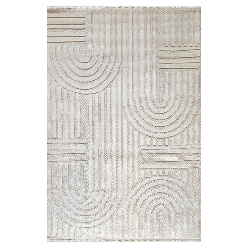 Χαλί καλοκαιρινό Klonaras Home Giardino 82 Cream