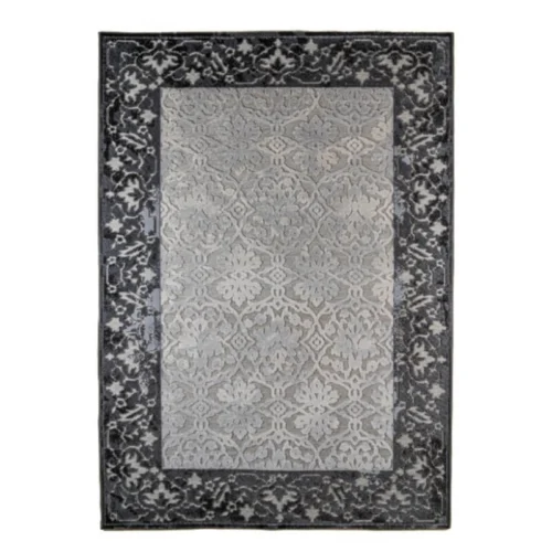 Χαλί καλοκαιρινό Klonaras Home Muse 2060U Silver Black