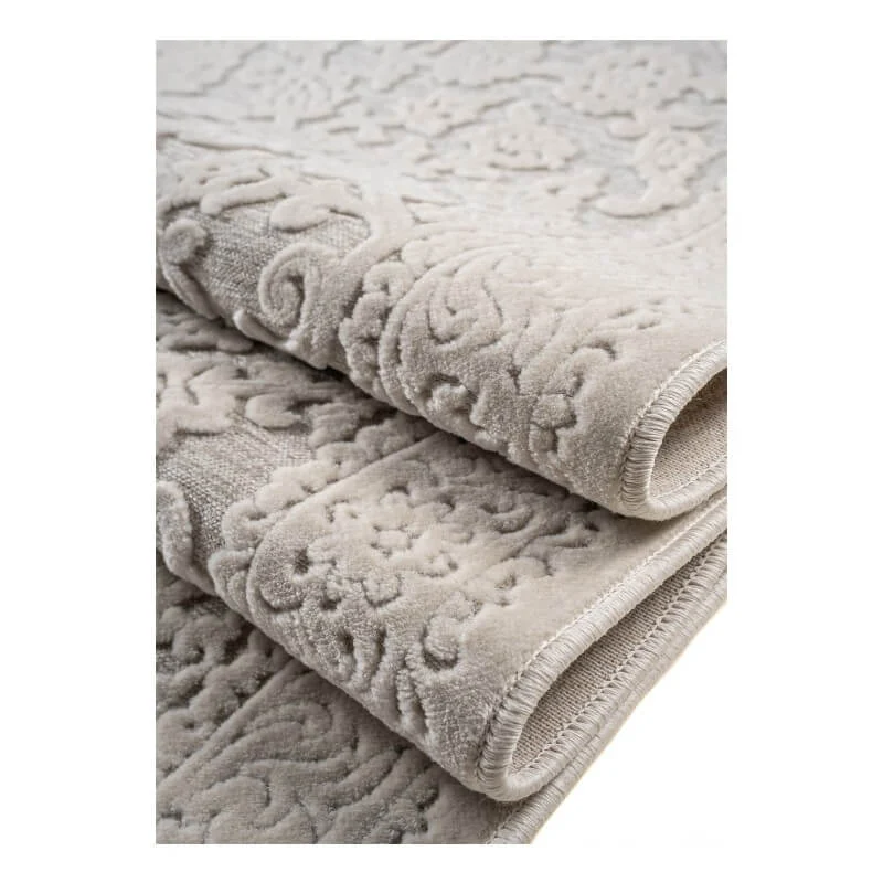 Χαλί καλοκαιρινό Klonaras Home Muse 522W Silver Cream(2)