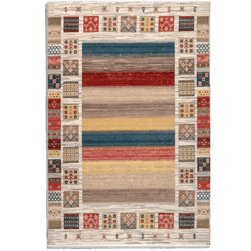 Χαλί μηχανής E-Carpet Oriental Kazak 800 Beige