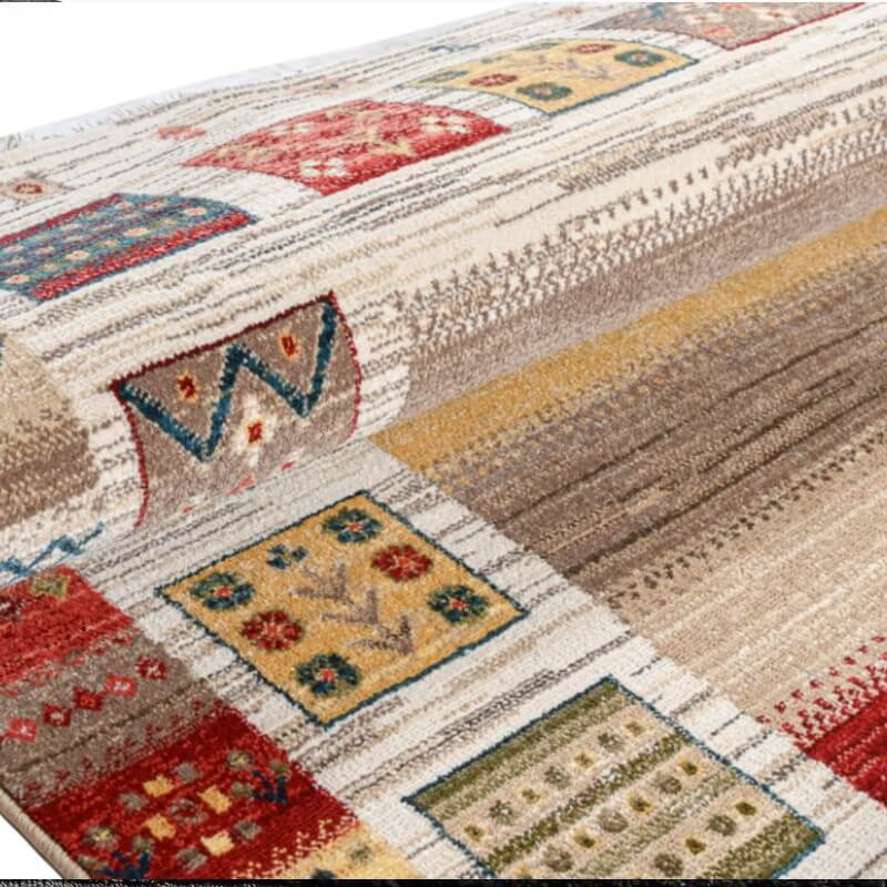 Χαλί μηχανής E-Carpet Oriental Kazak 800 Beige(3)