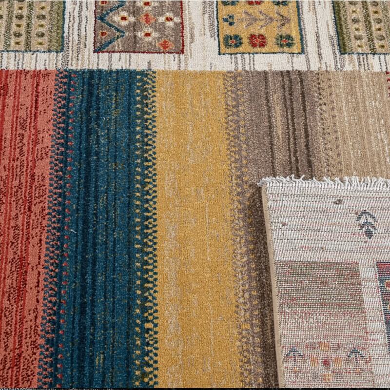 Χαλί μηχανής E-Carpet Oriental Kazak 800 Beige(4)