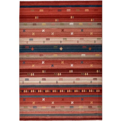 Χαλί μηχανής Polcarpet Oriental Kazak 724 Bordo Rose