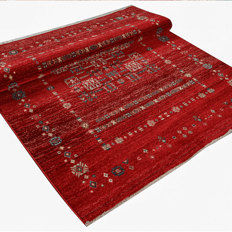 Χαλί μηχανής Polcarpet Oriental Kazak 824 Bordo(2)