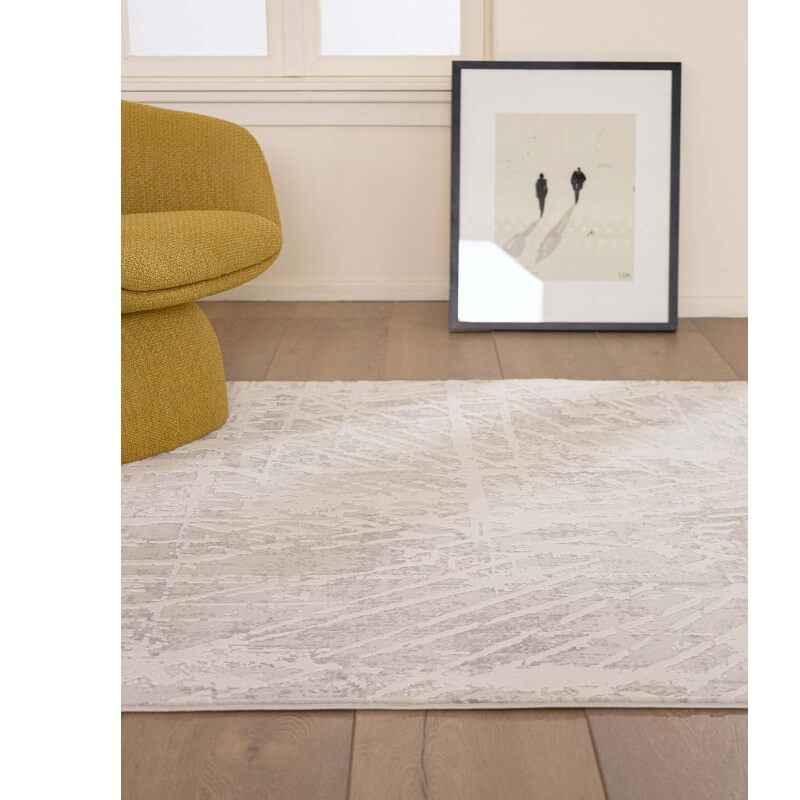Χαλί μοντέρνο Royal Carpet Silky 340D White(3)