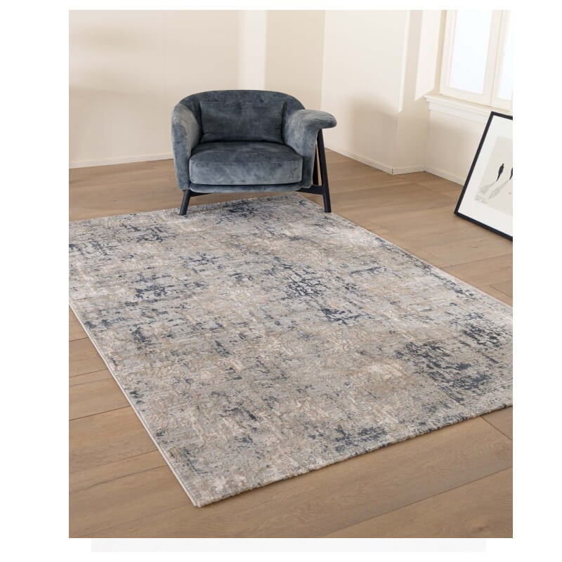 Χαλί μοντέρνο Royal Carpet Silky 360A Grey(3)