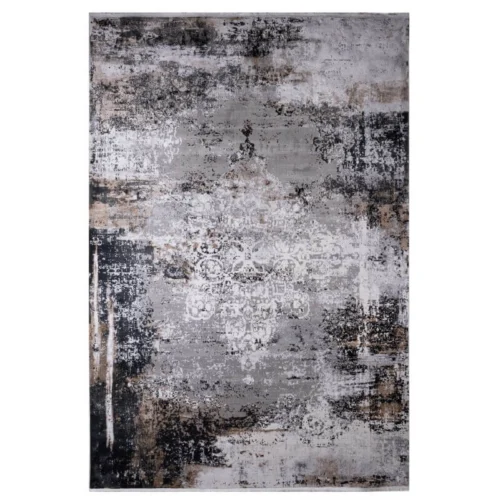 Χαλί μηχανής Klonaras Pearl 2177 Anthracite Grey